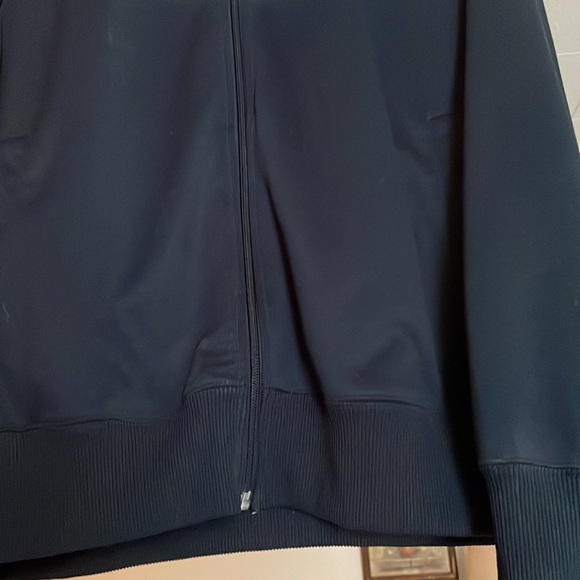 Excellent EUC Nike Polyester Track Jacket, Dark Navy, Men Sz L - Picture 4 of 4